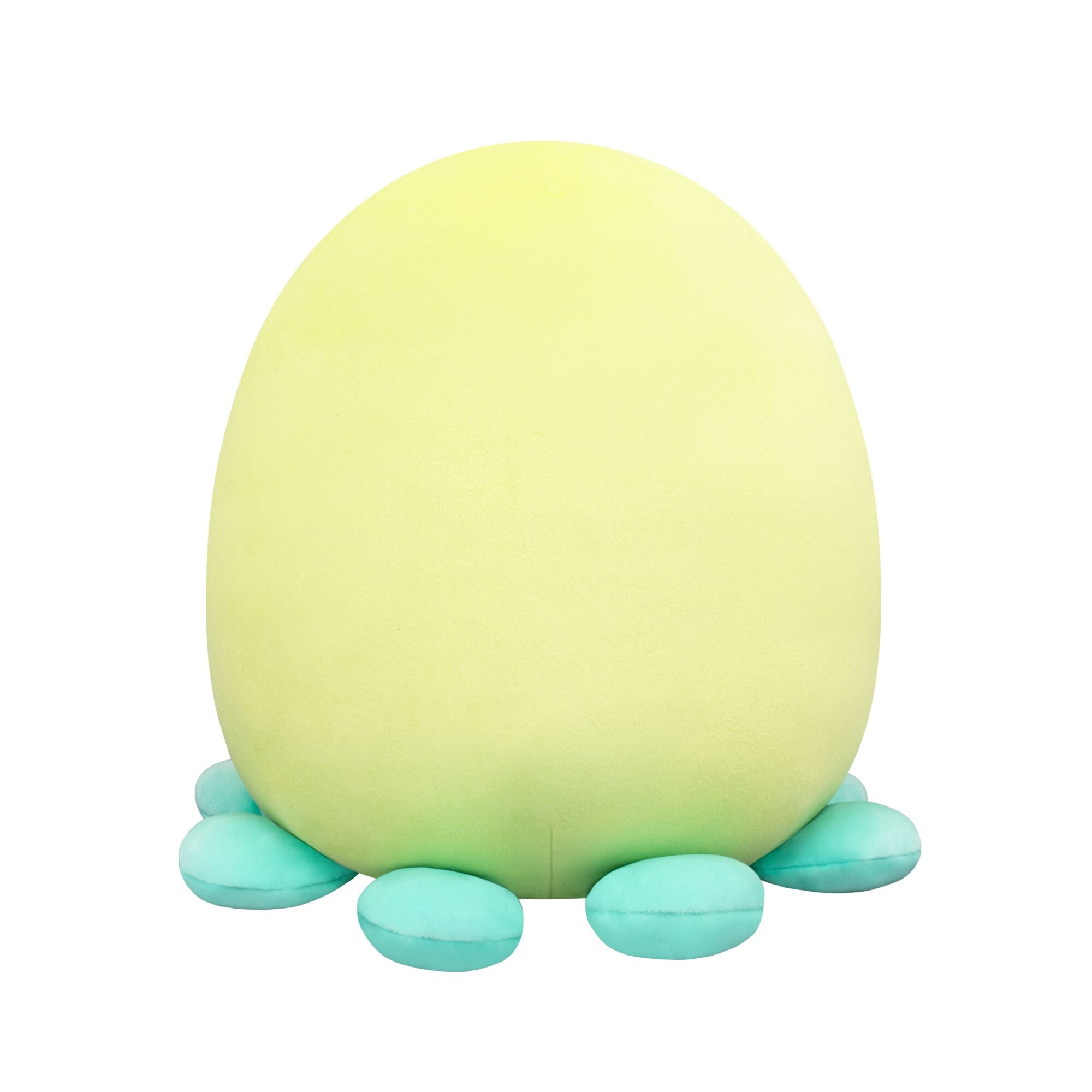 12-Inch Orphie the Lime Green Octopus with Teal Tentacles - Image 4