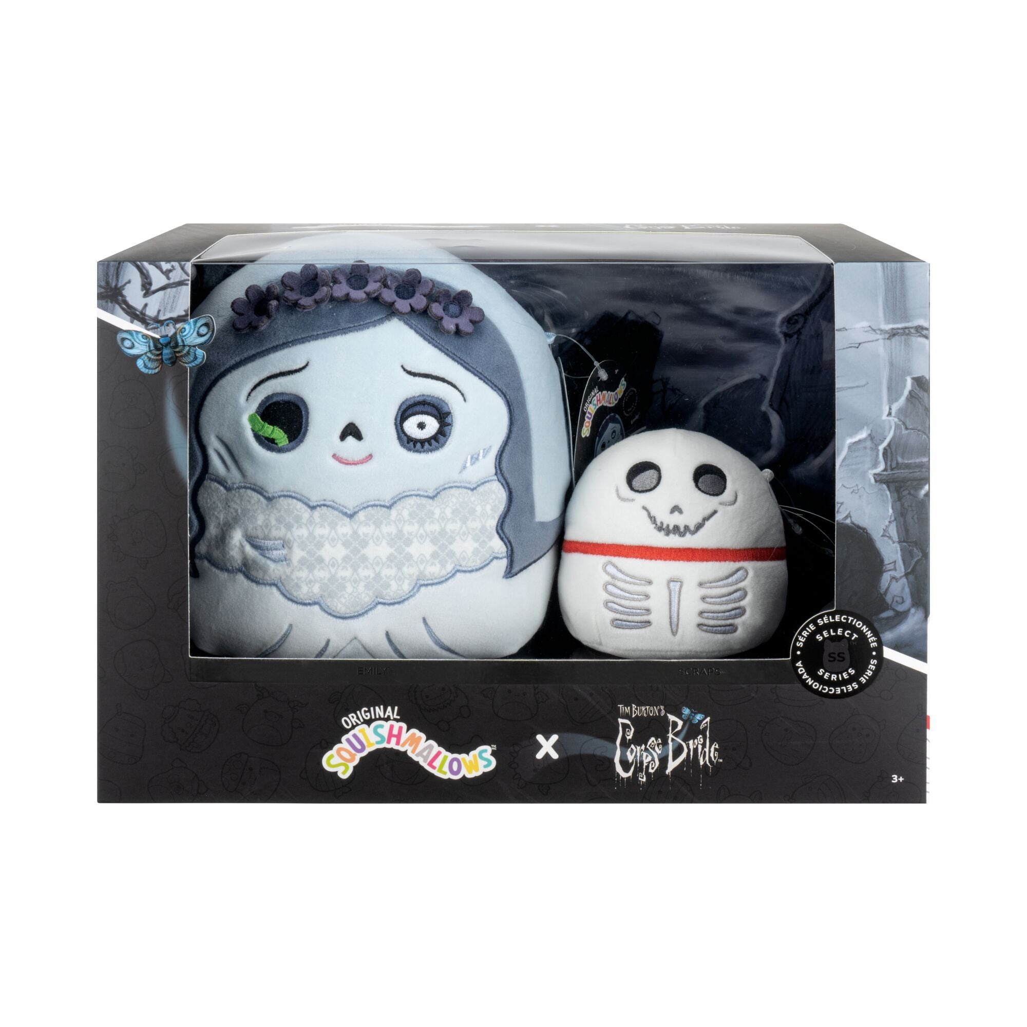 Squishmallows Corpse Bride Emily and Victor Bundle - Image 8