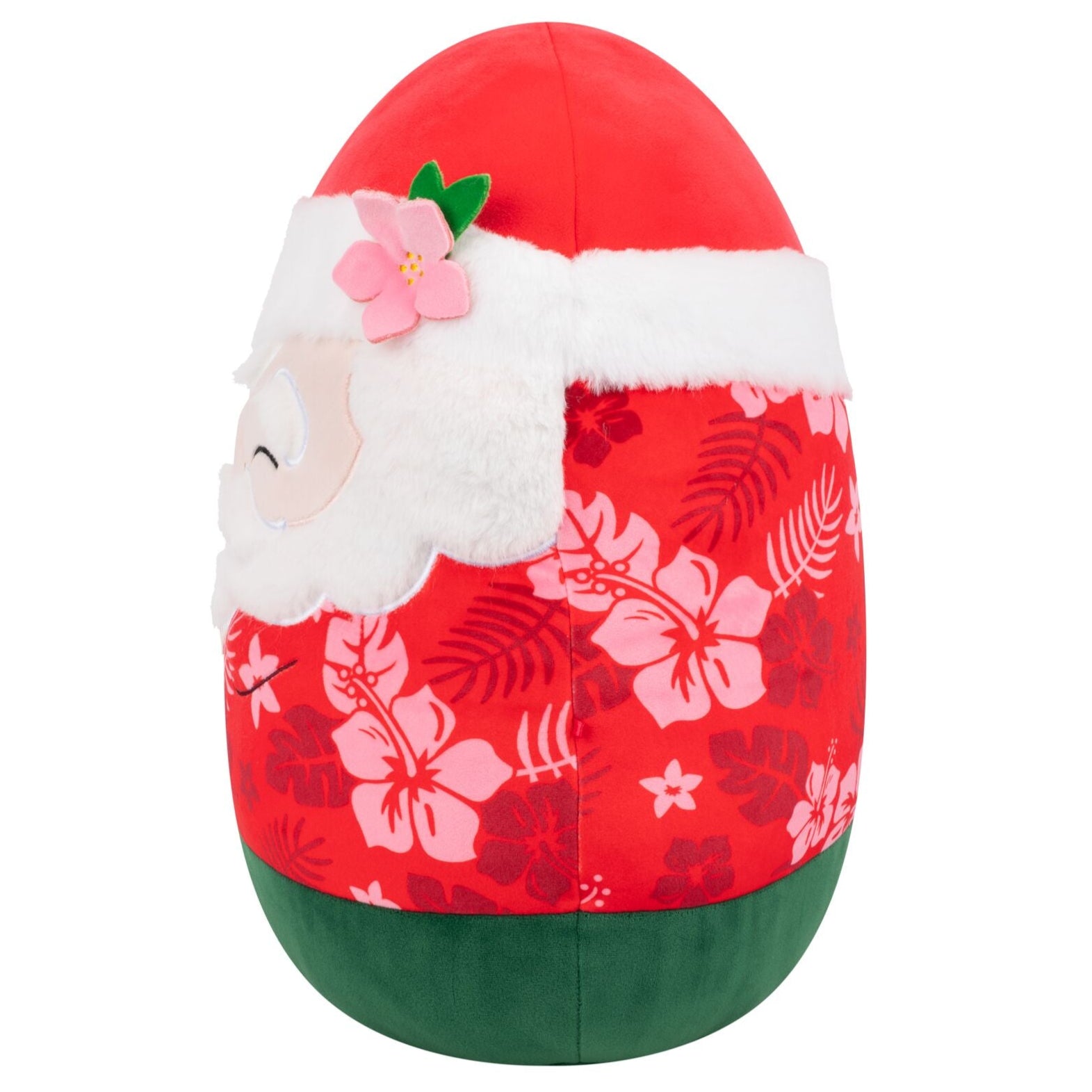 14-Inch Nick the Santa Claus in Red Hawaiian Shirt - Image 3