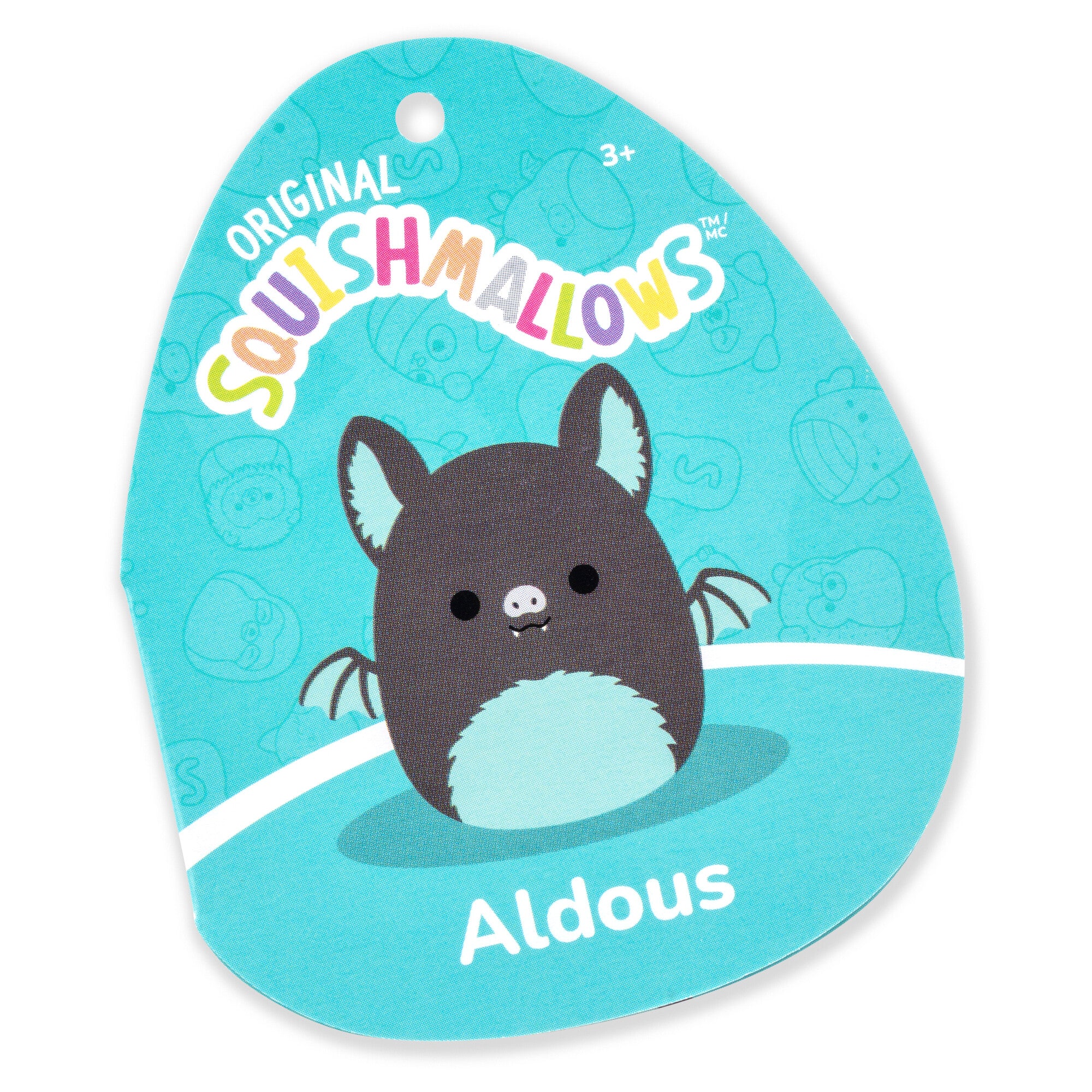 12-Inch Aldous the Black and Teal Fruit Bat - Image 5