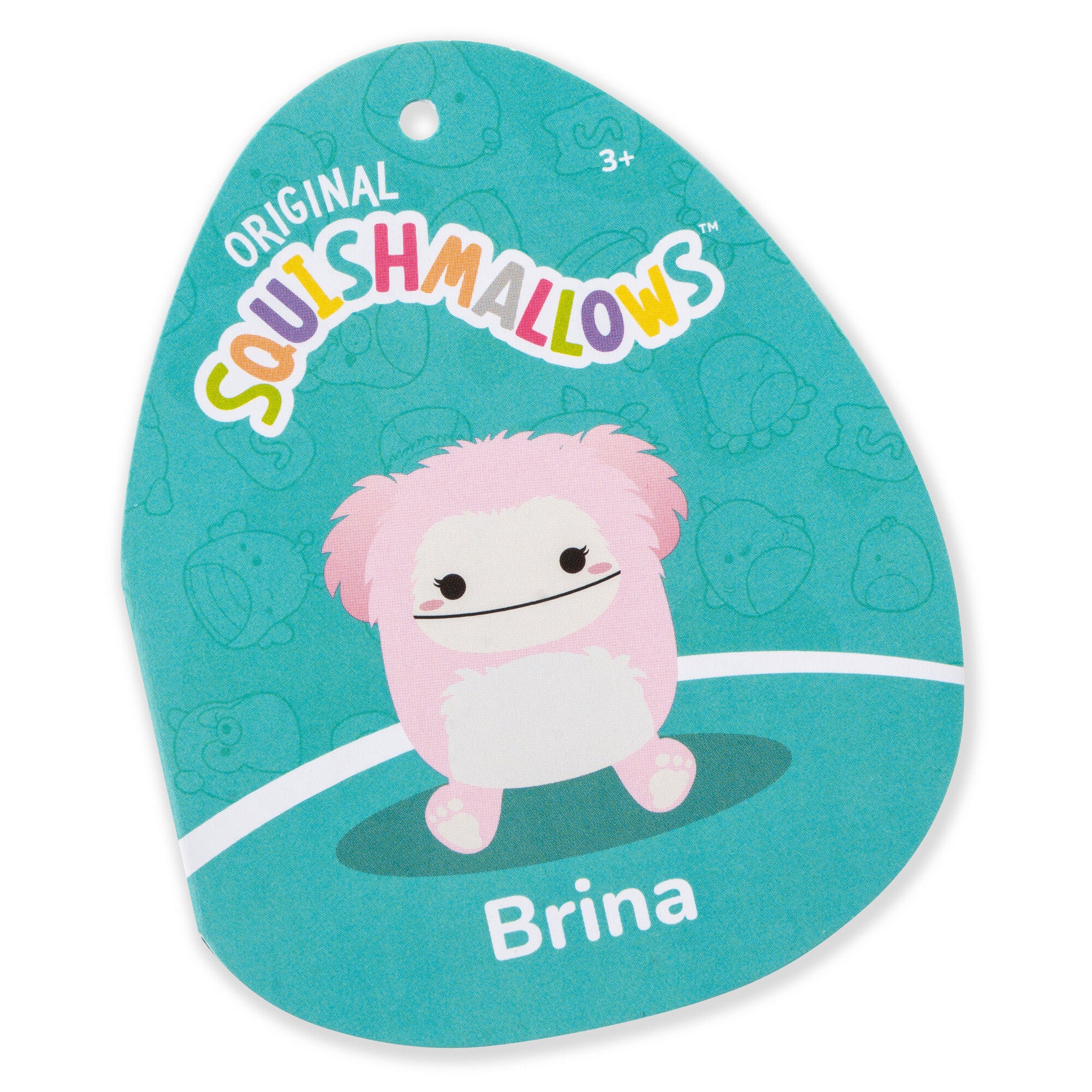 8-Inch Brina the Pink Bigfoot with Fuzzy Belly - Image 6