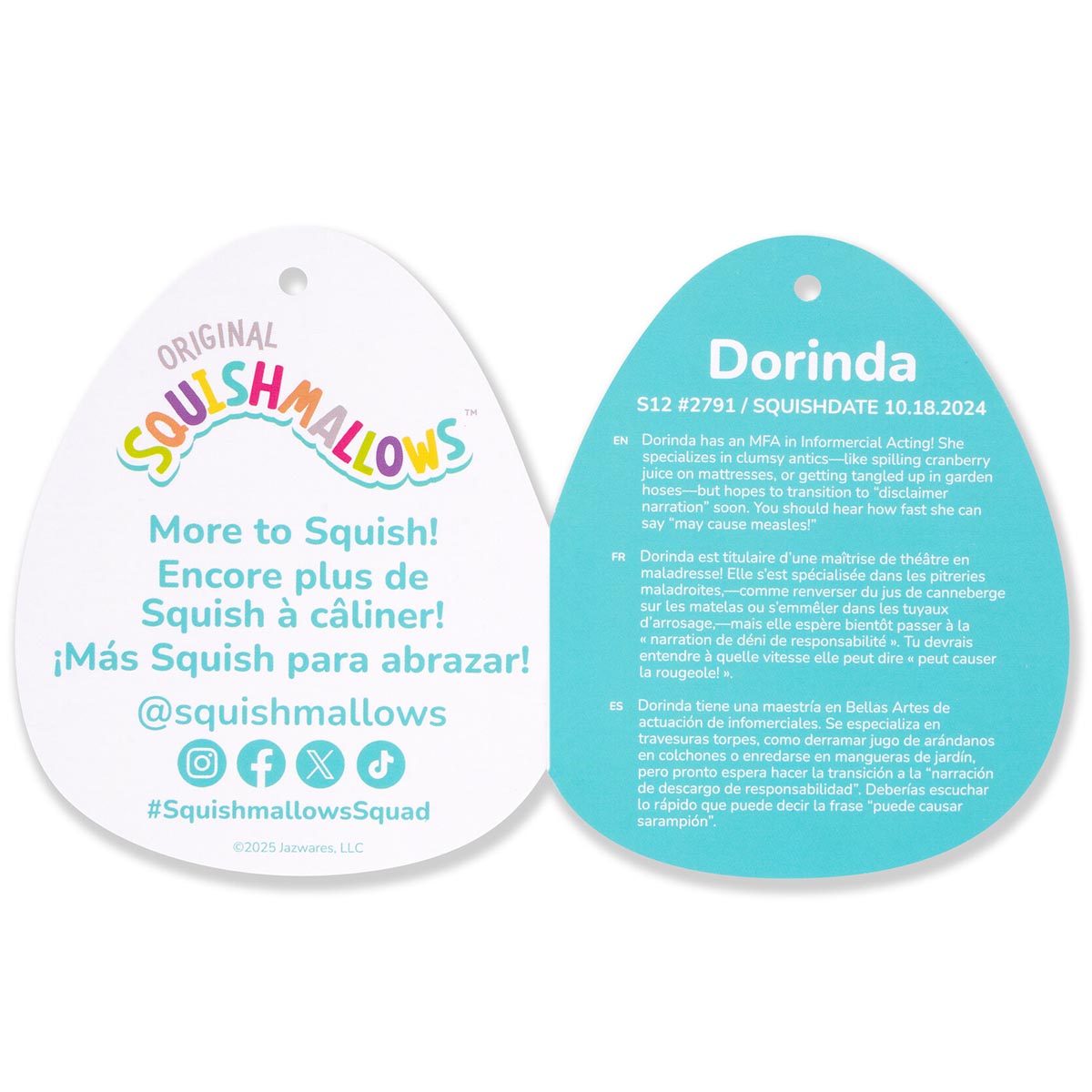 12-Inch Dorinda the Lavender Pangolin - Image 6