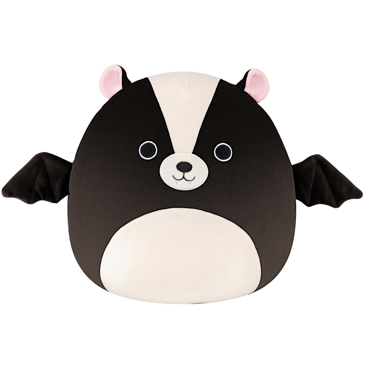 12-Inch Skyler the Black and White Skunk Bat