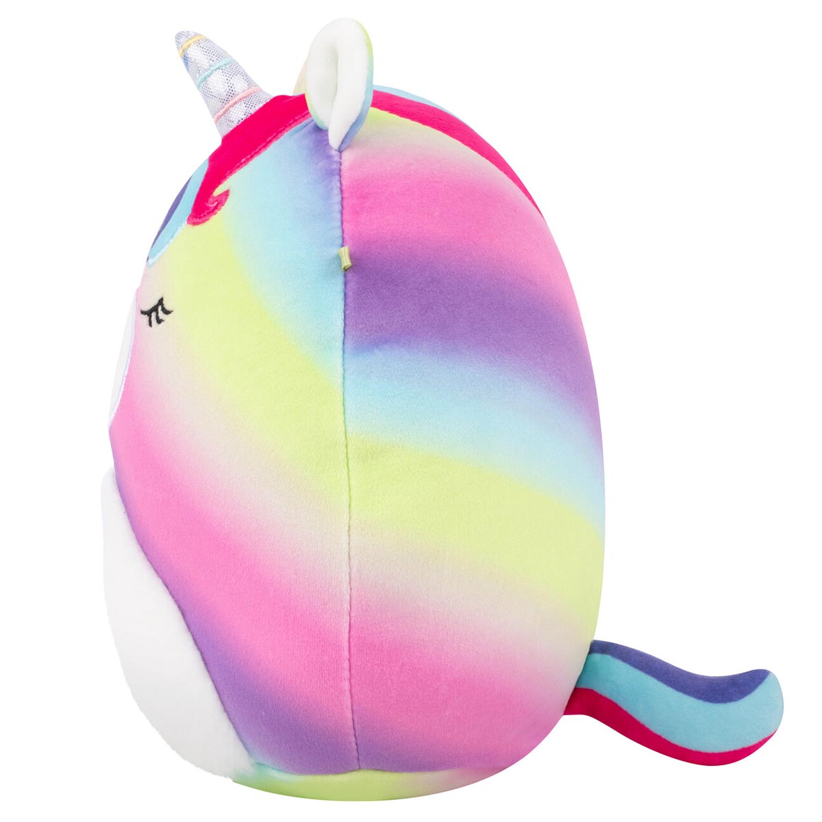 8-Inch Clarissa the Rainbow Unicorn with Fuzzy Belly - Image 3