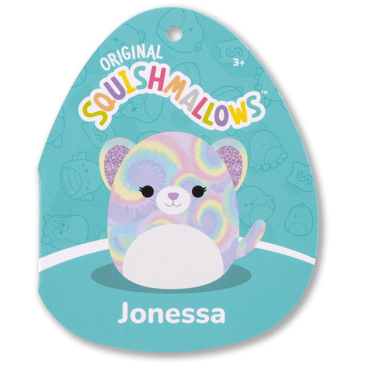 12-Inch Jonessa the Purple Psychedelic Tie-Dye Bear - Image 5