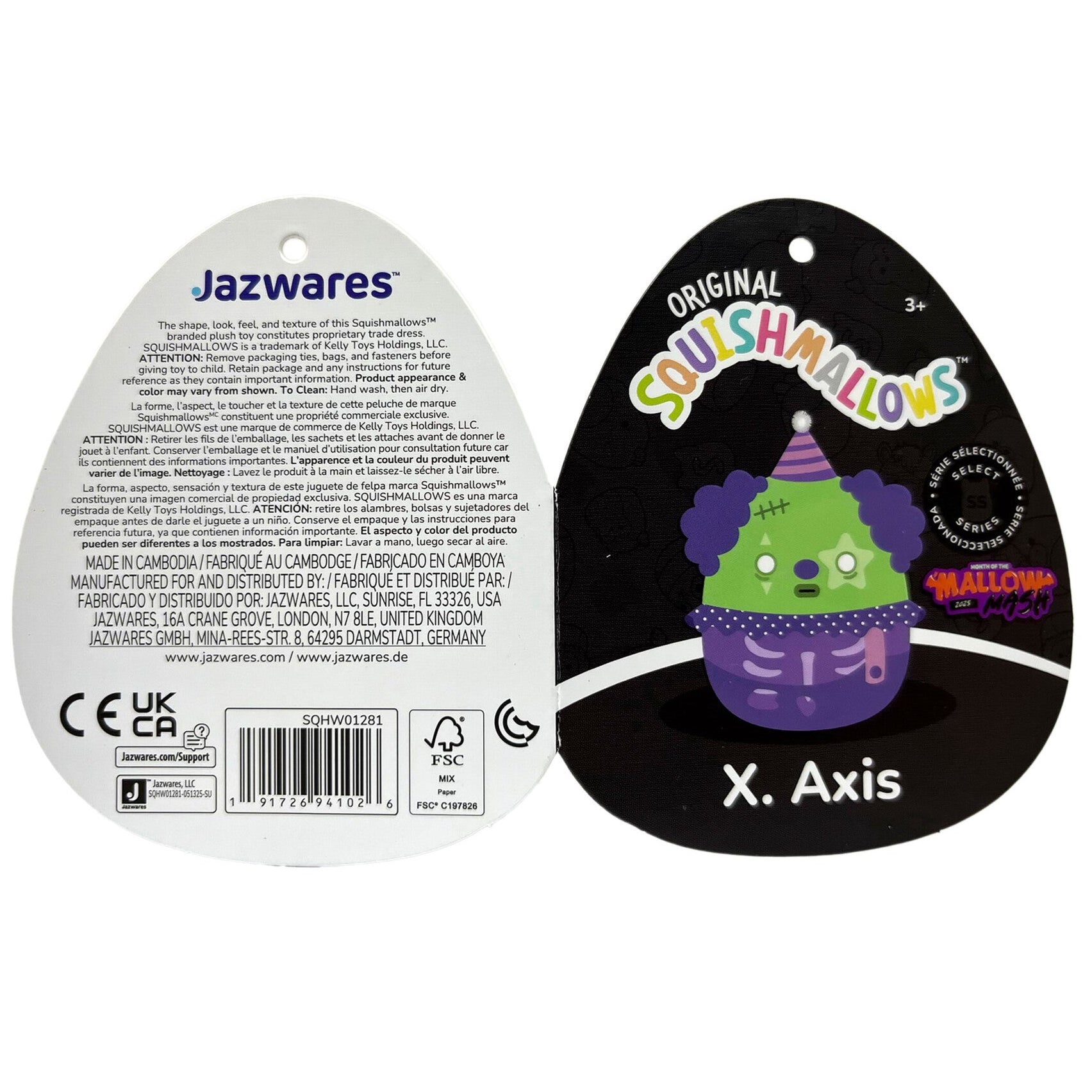 12-Inch Select Series X. Axis the Zombie Clown - Image 7
