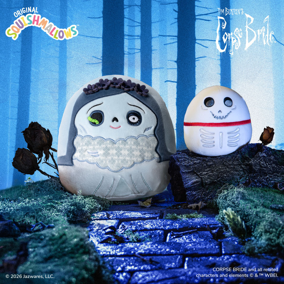 Squishmallows Corpse Bride Emily and Victor Bundle - Image 6